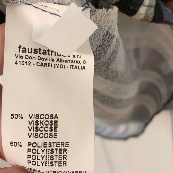 MYF Fausta Santi checkered top size large - Picture 8 of 8